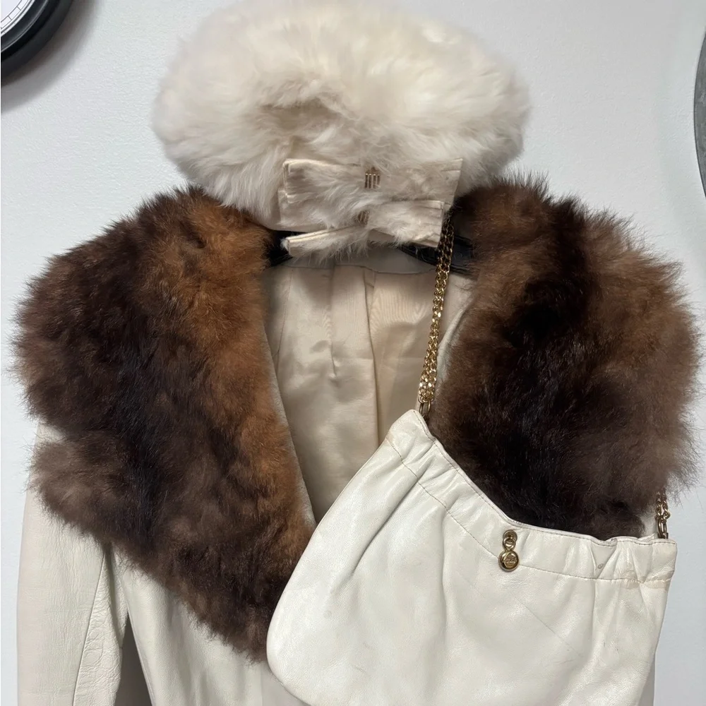 YSL fabulous vintage Fur Hat with Bow Accessories - Picture 16 of 16